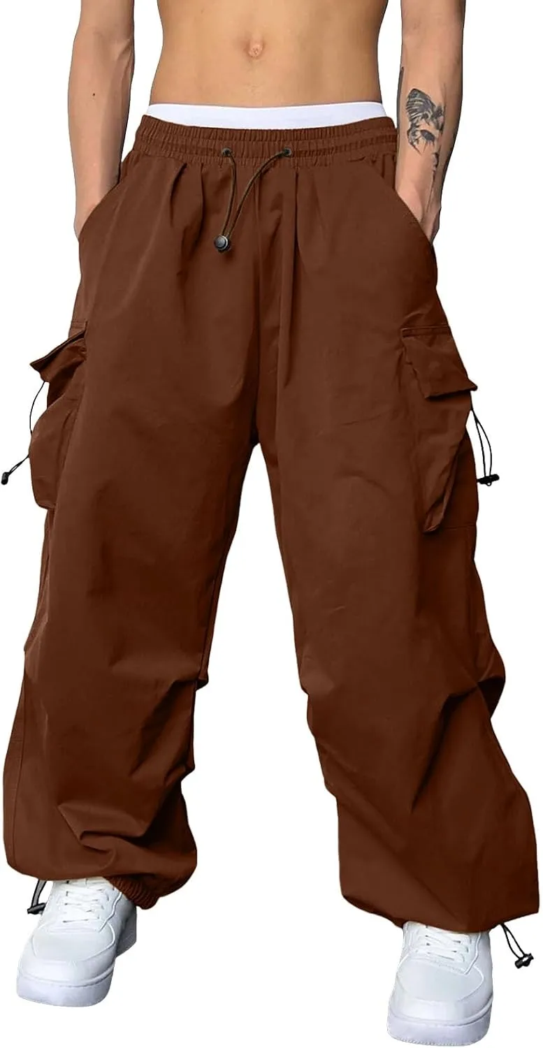 Mens Tracksuit Pant Casual Plus Size Jogger Running Workout Sweatpant with Pockets Elastic Chinos Pant