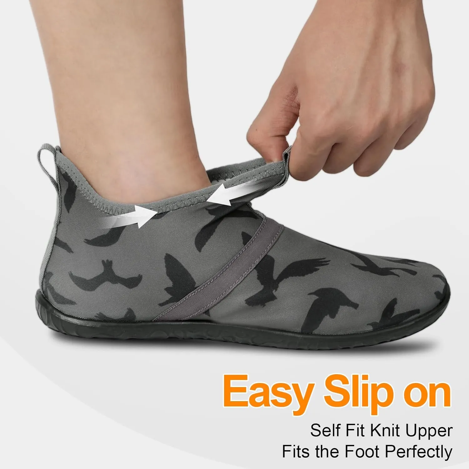 Minimalist Barefoot Sock Shoes for Women Men with Multi Purpose & Ultra Portable & Non Slip Sole