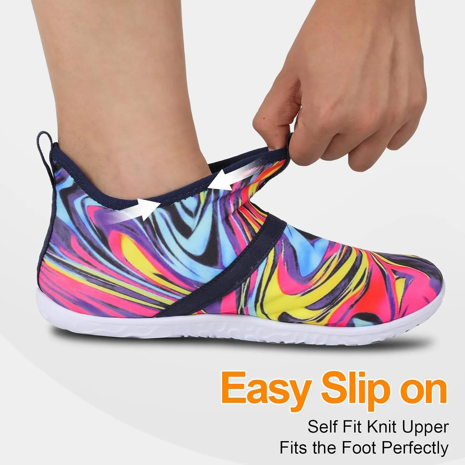 Minimalist Barefoot Sock Shoes for Women Men with Multi Purpose & Ultra Portable & Non Slip Sole