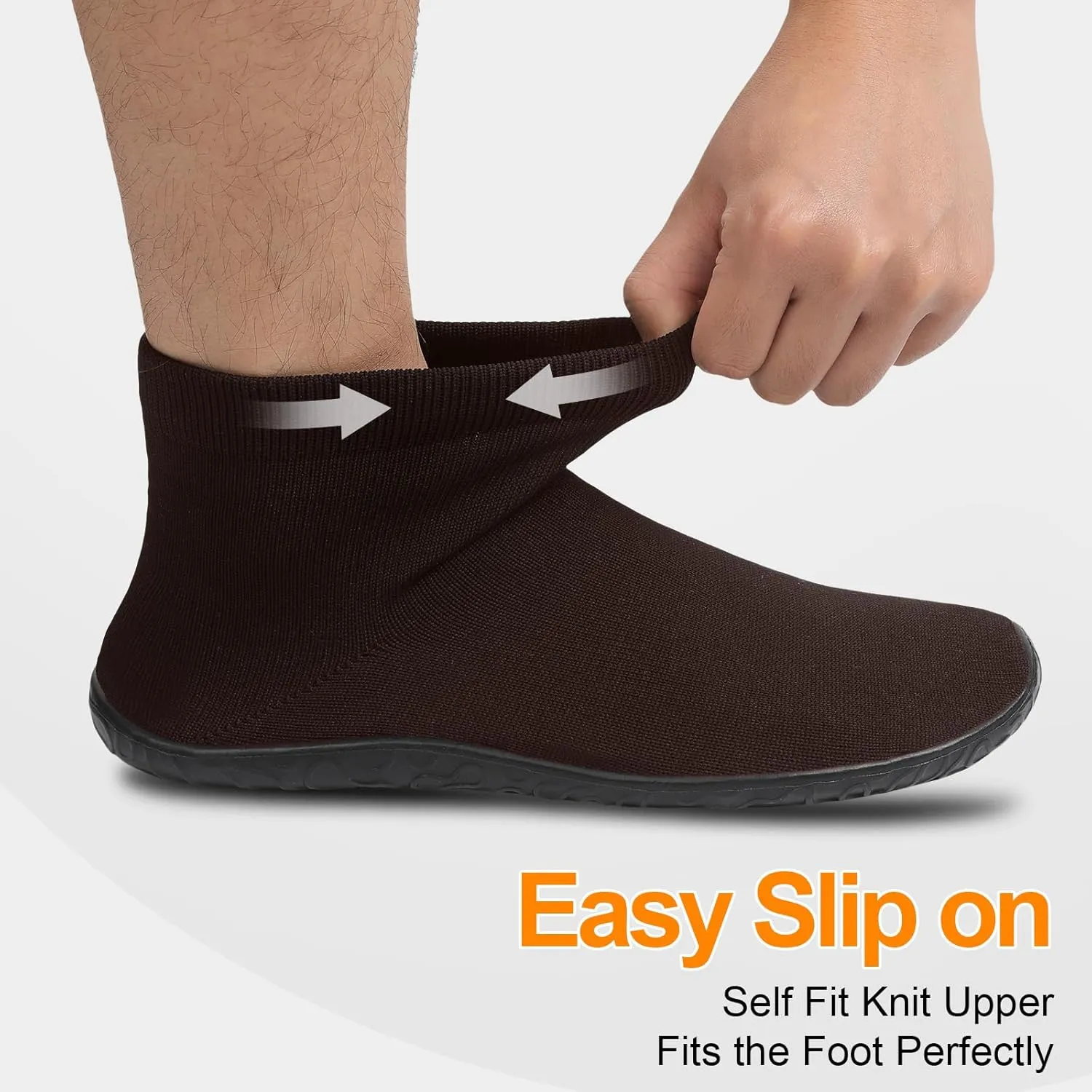 Minimalist Barefoot Sock Shoes for Women Men with Multi Purpose & Ultra Portable & Non Slip Sole