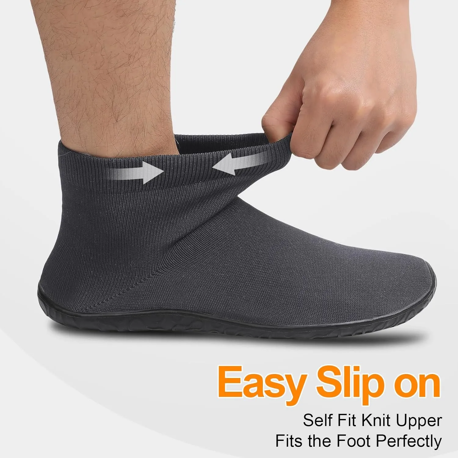 Minimalist Barefoot Sock Shoes for Women Men with Multi Purpose & Ultra Portable & Non Slip Sole
