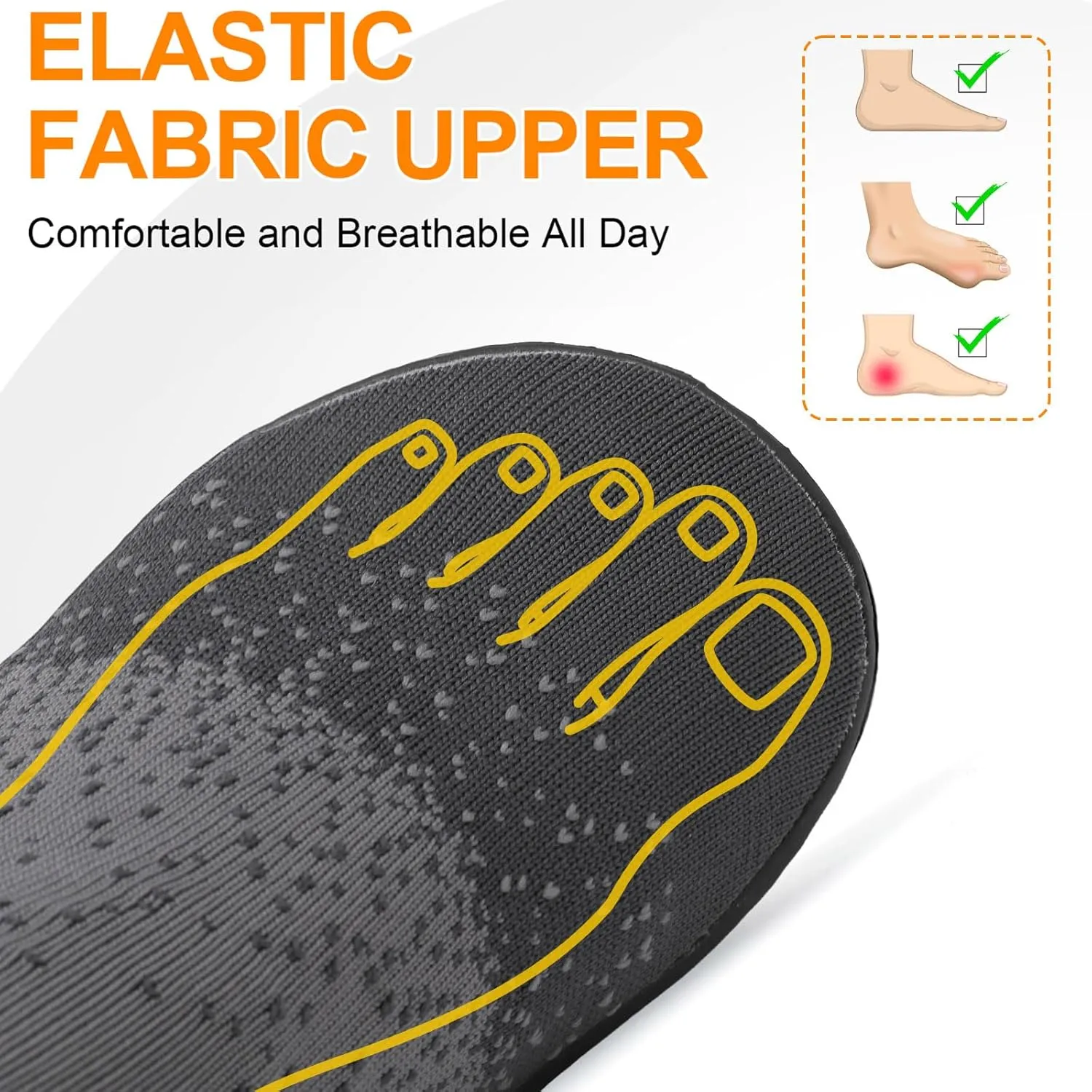 Minimalist Barefoot Sock Shoes for Women Men with Multi Purpose & Ultra Portable & Non Slip Sole