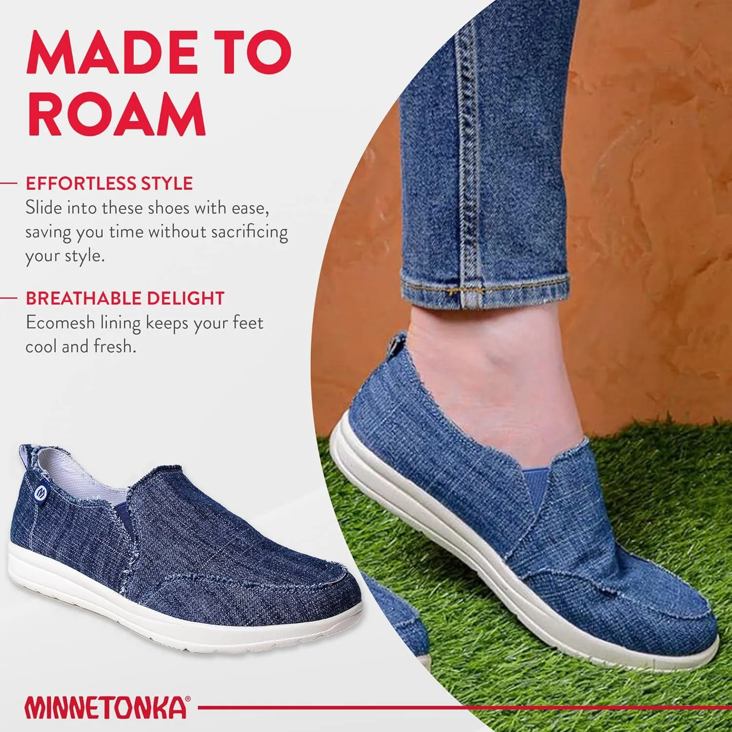 Minnetonka Women's Expanse Slip-On