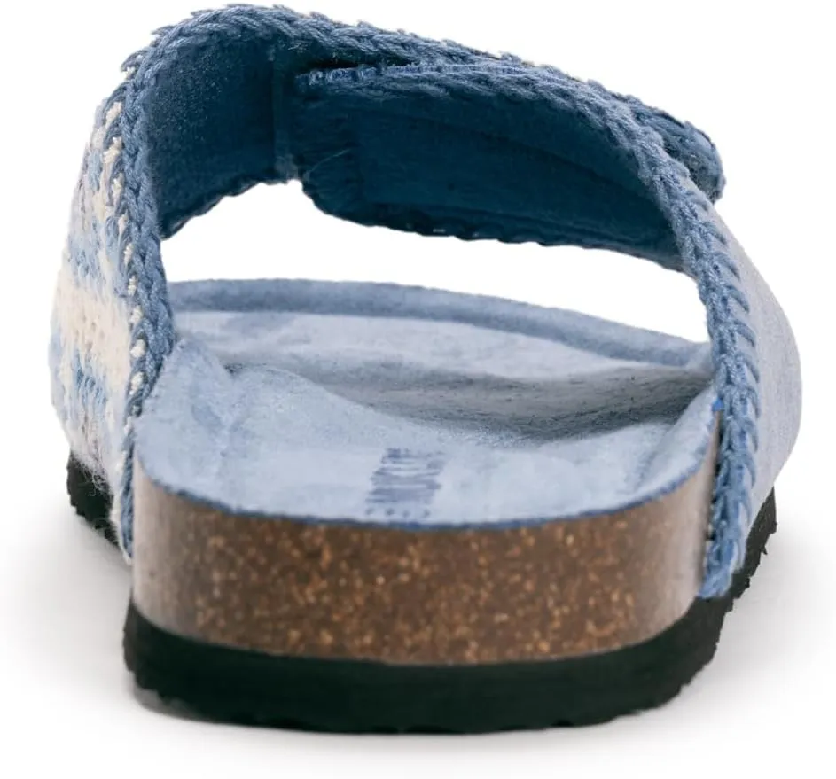 MUK LUKS Women's Gigi Crochet Sandal