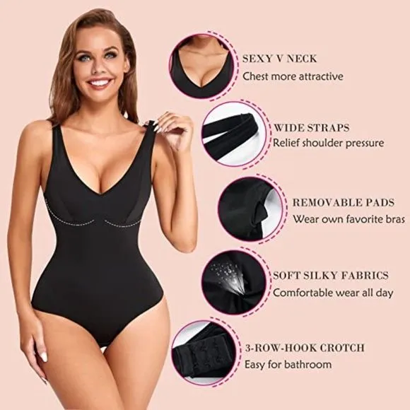 Nebility Women Waist Trainer Shapewear Slim Body Shaper