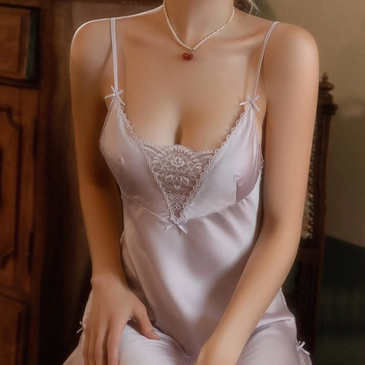 Nica satin slip