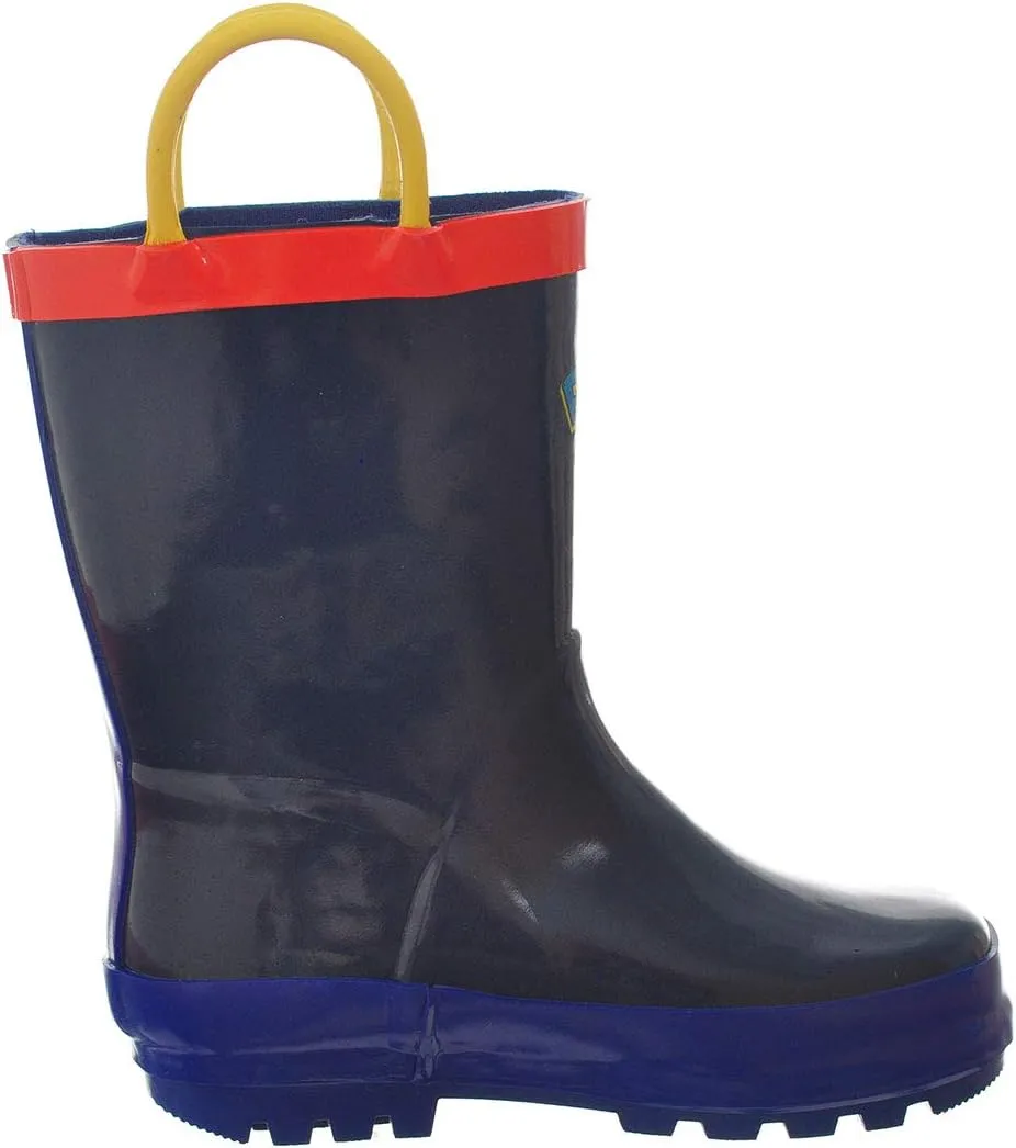 Nickelodeon Paw Patrol Boy's Waterproof Easy On Rain Boots