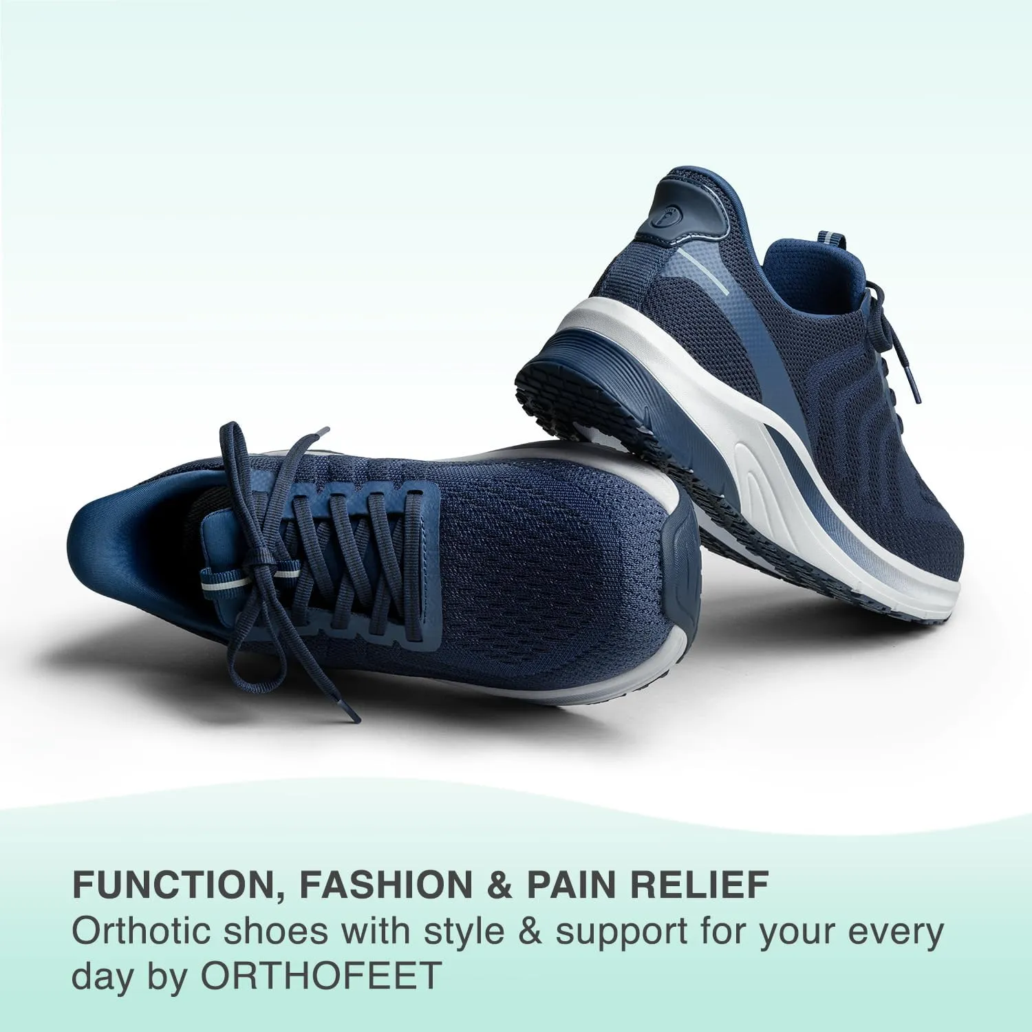 Orthofeet Men's Orthopedic Hands-Free Tilos Slip-On Sneakers