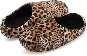 Panda Bros Women's Memory Foam Slippers Comfort Plush Fleece Lined House Shoes for Indoor & Outdoor