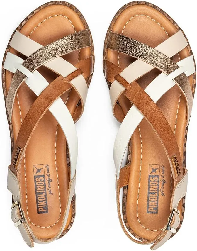PIKOLINOS Flat Sandals Leather Algar for Woman