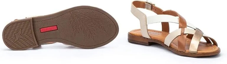 PIKOLINOS Flat Sandals Leather Algar for Woman