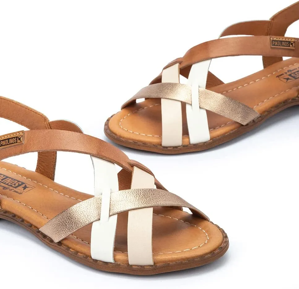 PIKOLINOS Flat Sandals Leather Algar for Woman
