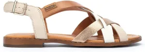 PIKOLINOS Flat Sandals Leather Algar for Woman