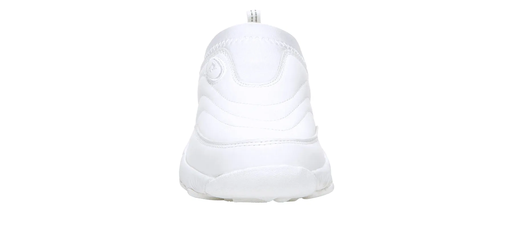 Propet Women's Slip Resistant Shoe- Wash & Wear Slip on II W3851- White