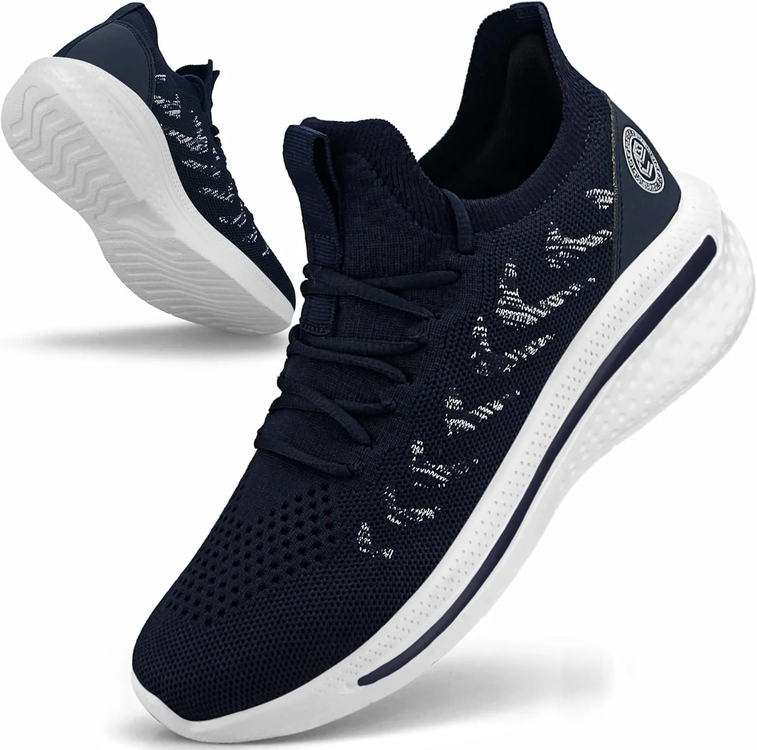 Pujcs Womens Sneakers Slip On Walking Shoes Breathable Running Shoes Lightweight Mesh Gym Shoes Non Slip Workout Shoes