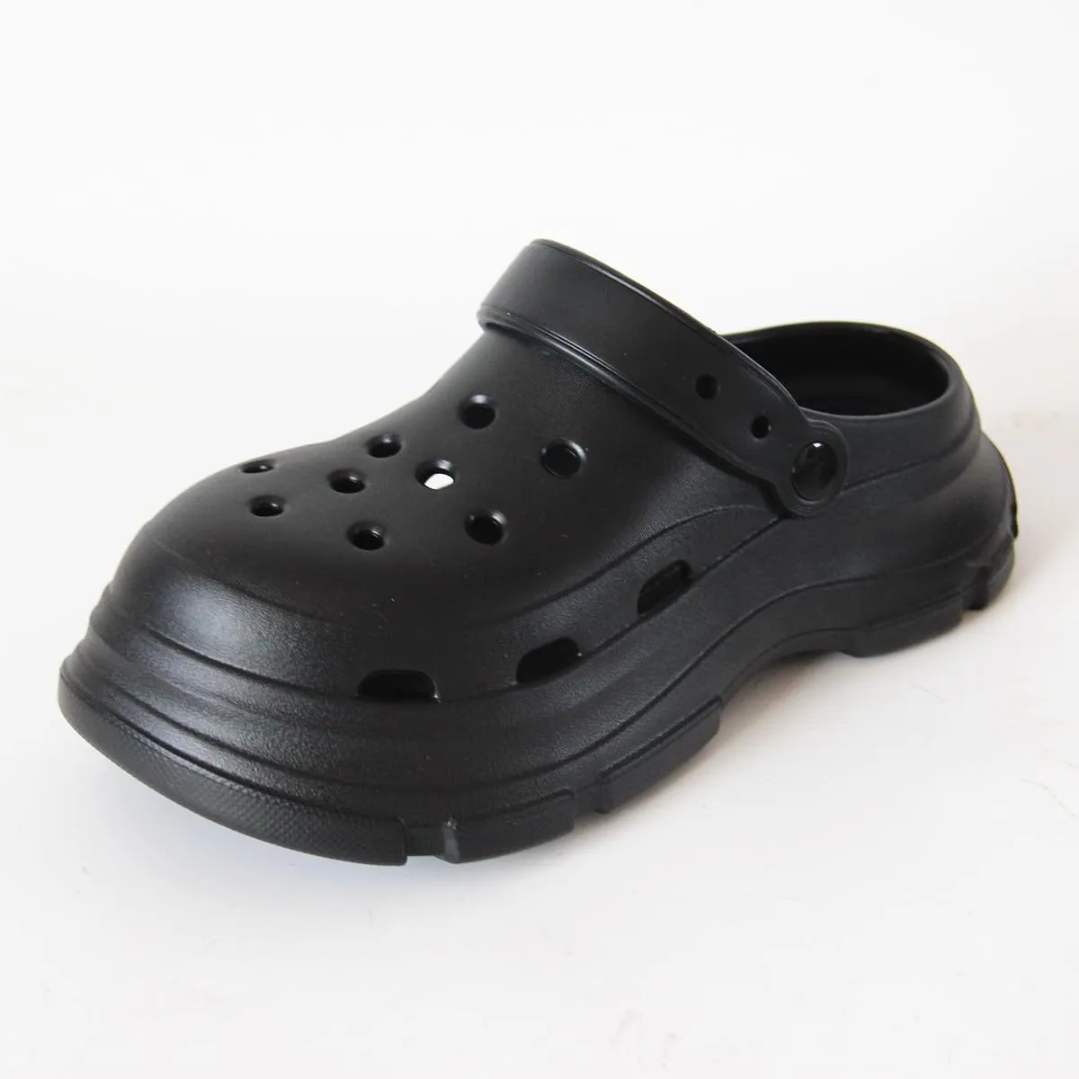 QMFUR Womens Garden Platform Clogs Shoes with Arch Support Comfort Slip-on Sandals Classic Clog