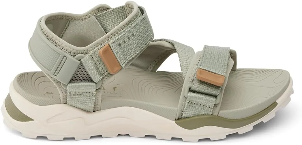 REEF Cross Shore Men's Casual Sport Sandal, Adjustable Straps, Supportive Footbed, No Slip Traction