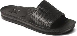 Reef Women's Water Scout Slide Sandal, Black, 7