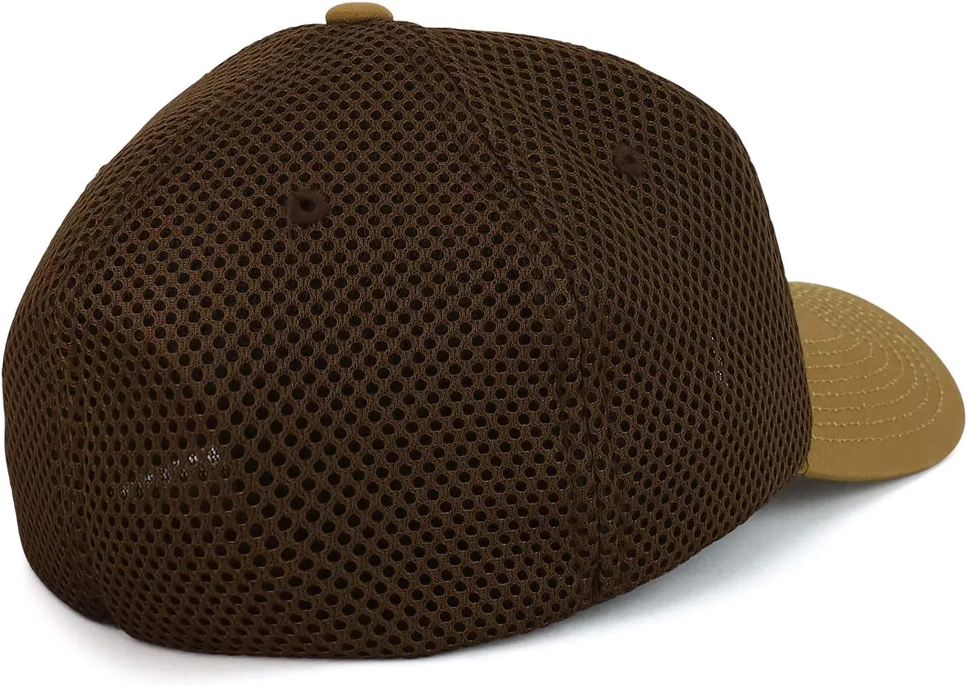 Ripstop Tear Resistant American Flag Embroidered Air Mesh Flex Cap