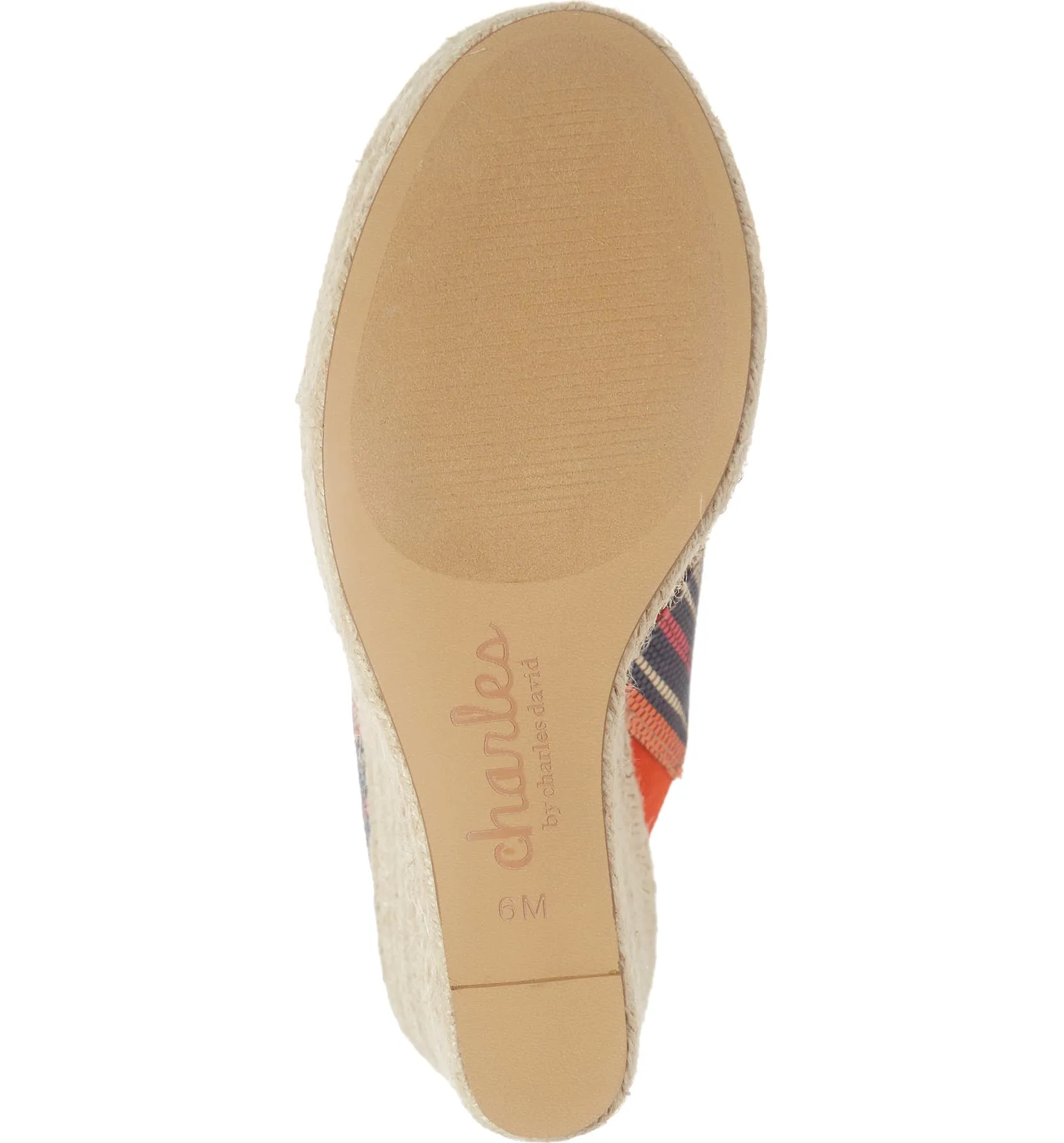 Sandals Tangerine Wedge Synthetic Charles Espadrille Platform Superior Leilani David Top-choice