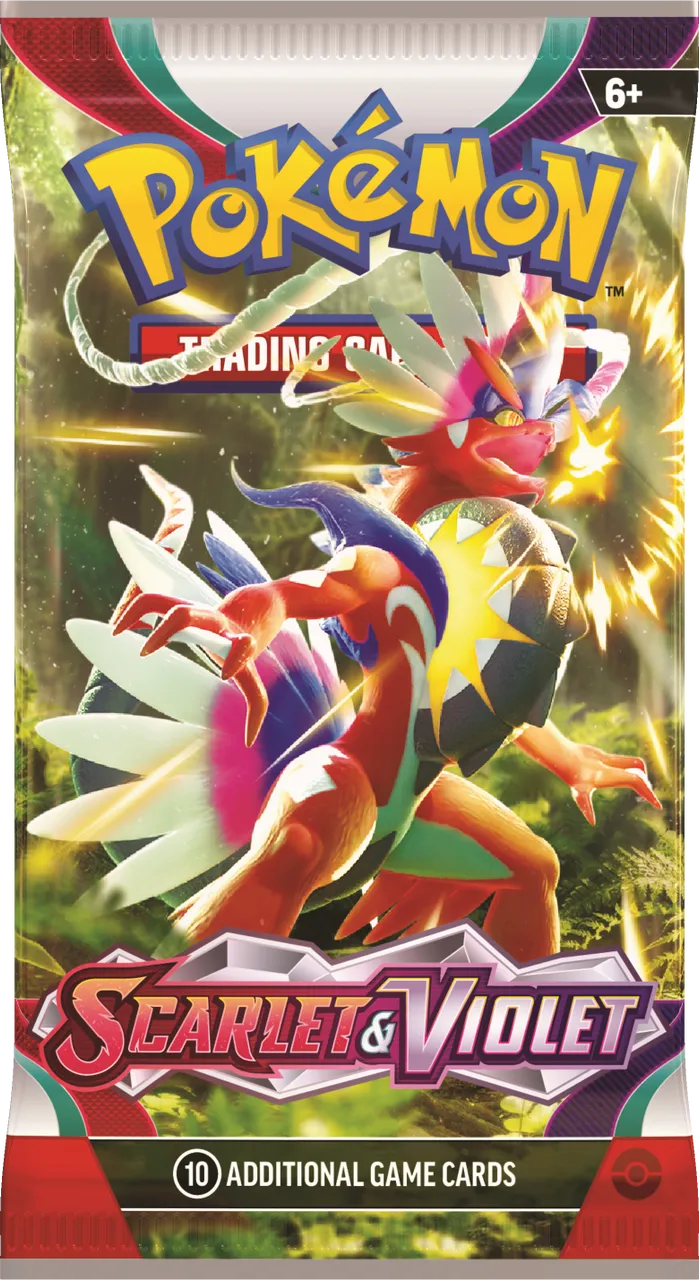 Scarlet & Violet Booster Pack – Pokemon Trading Card Game