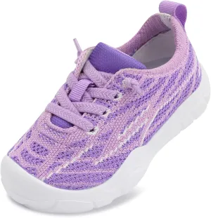 Scurtain Toddler Shoes Girls Boys Barefoot Shoes Kids Sneakers Breatherble Slip on Shoes