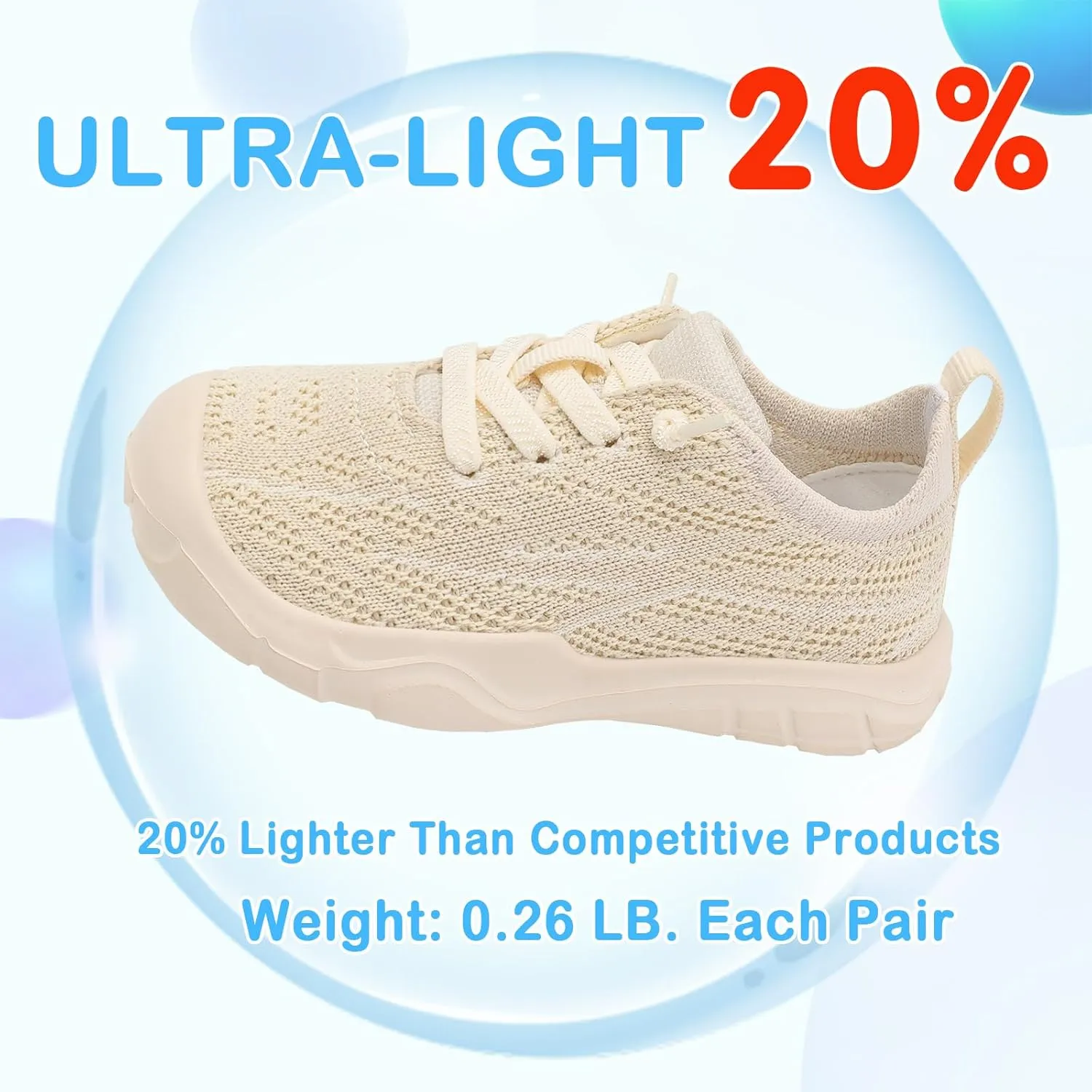 Scurtain Toddler Shoes Girls Boys Barefoot Shoes Kids Sneakers Breatherble Slip on Shoes