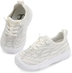 Scurtain Toddler Shoes Girls Boys Barefoot Shoes Kids Sneakers Breatherble Slip on Shoes