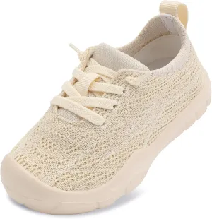 Scurtain Toddler Shoes Girls Boys Barefoot Shoes Kids Sneakers Breatherble Slip on Shoes