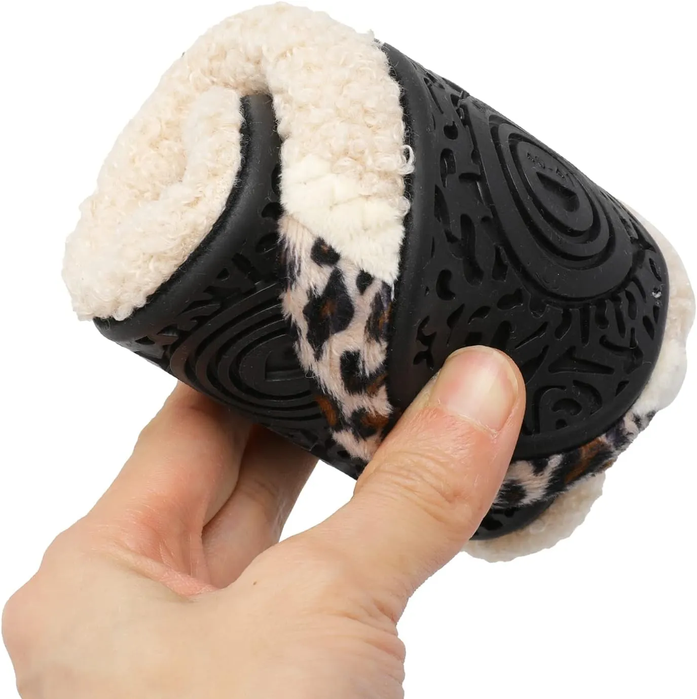 Scurtain Unisex Adults Rubber Sole Slippers