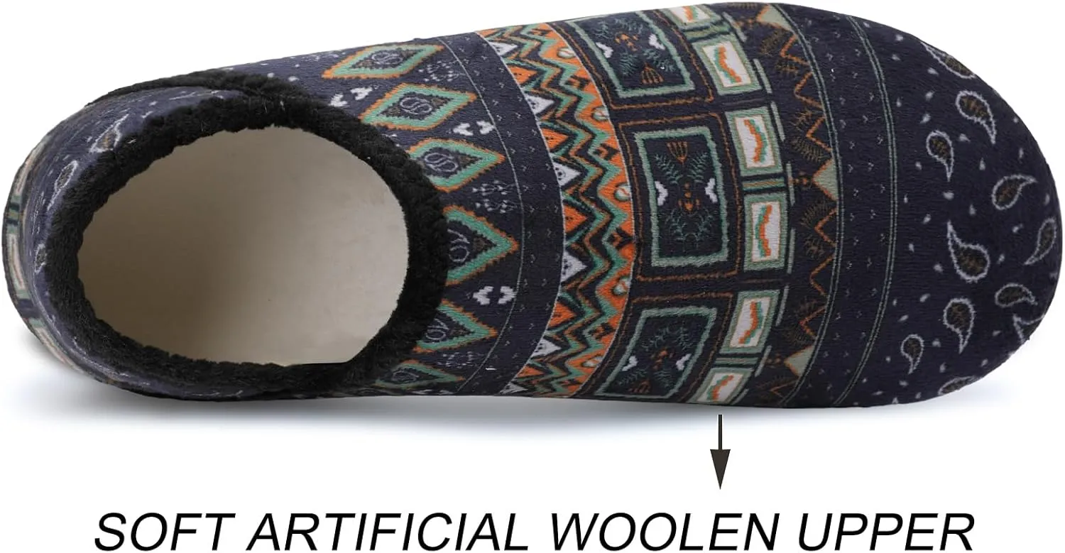 Scurtain Unisex Adults Rubber Sole Slippers
