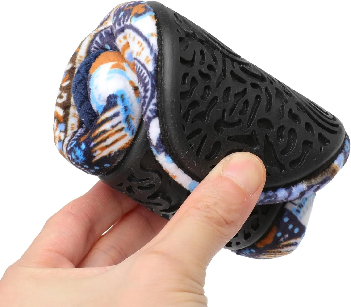 Scurtain Unisex Adults Rubber Sole Slippers