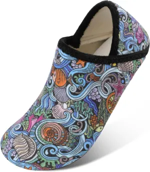 Scurtain Unisex Adults Rubber Sole Slippers