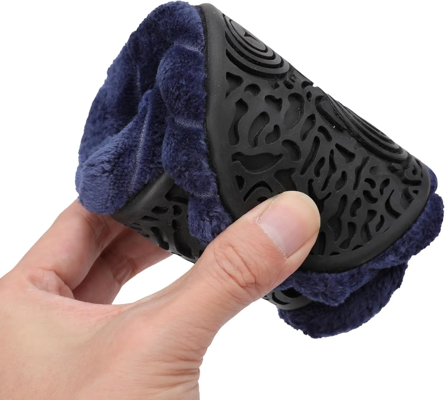 Scurtain Unisex Adults Rubber Sole Slippers