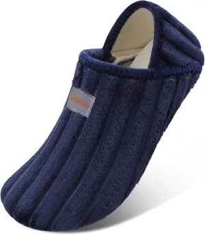 Scurtain Unisex Adults Rubber Sole Slippers