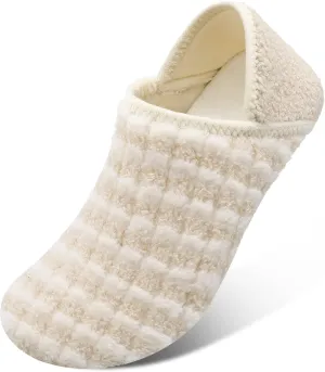 Scurtain Unisex Adults Rubber Sole Slippers