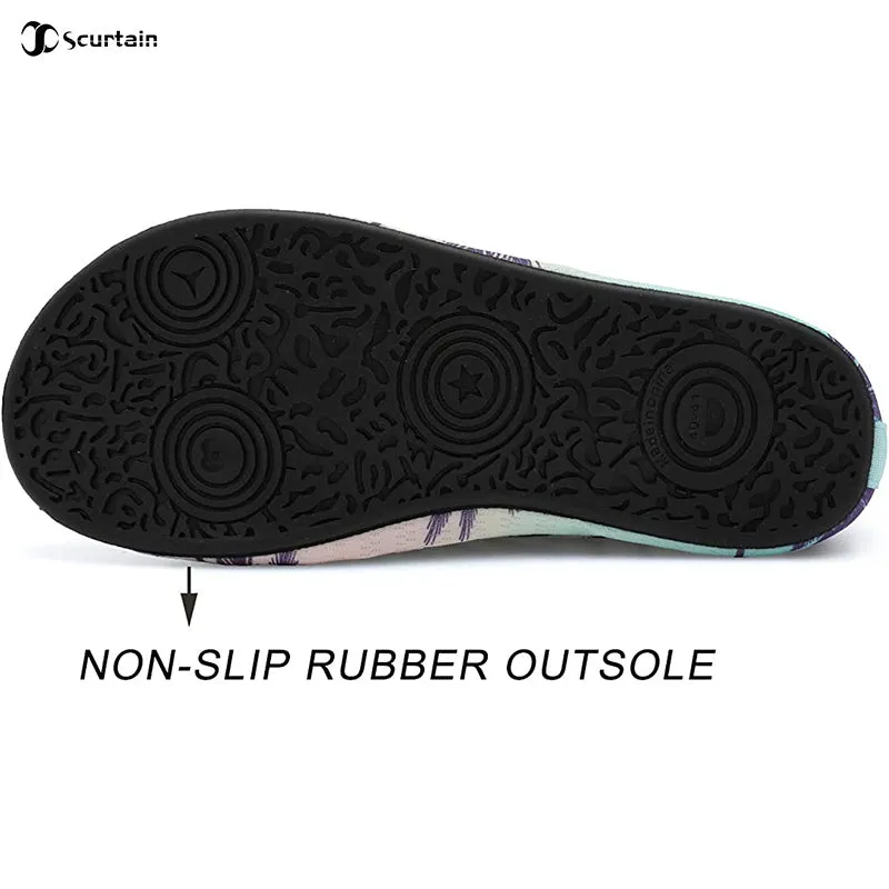 Scurtain Unisex Mens Womens Aqua Shoes
