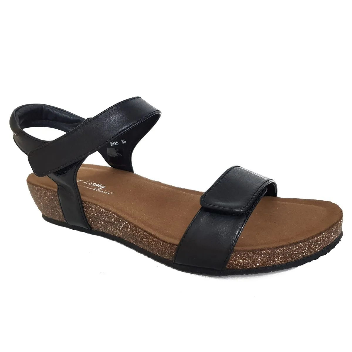 Silver Lining Blair Black Sandals