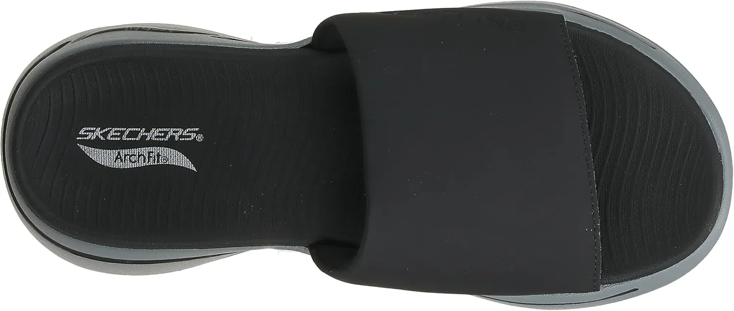 Skechers Men's Go Walk Arch Fit Gradual Slide Sandal
