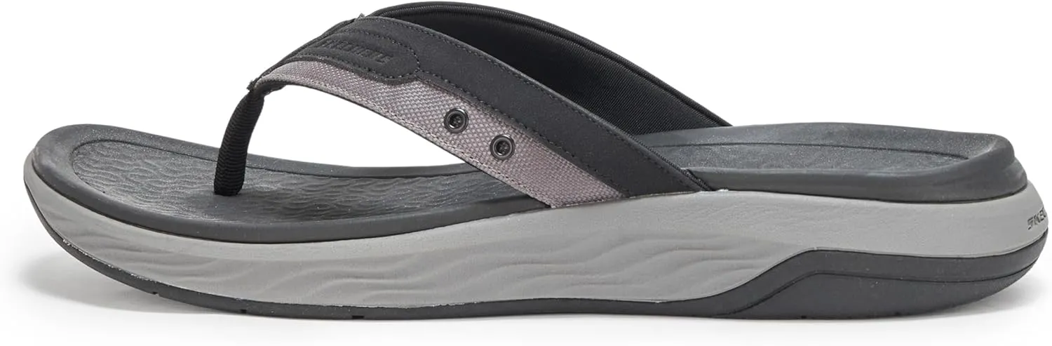 Skechers Men's Silva-Falco Thong Sandal