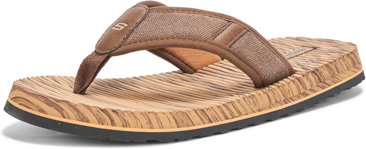 Skechers Men's Tantric-Rafe Thong Sandal