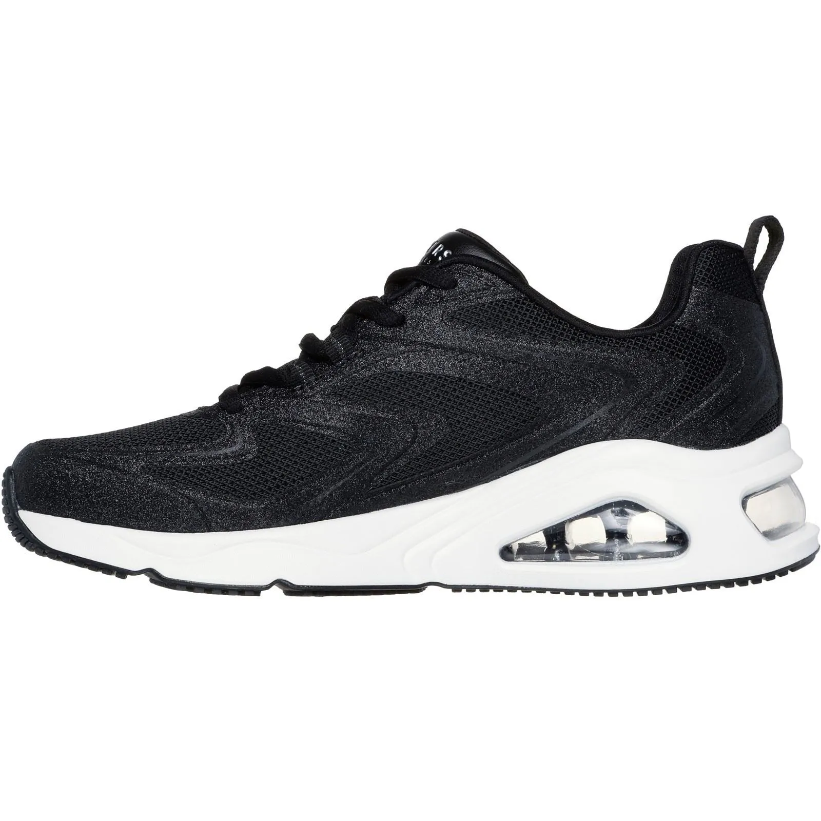 Skechers Tres-Air Uno Glit-Airy Women's Black Trainers