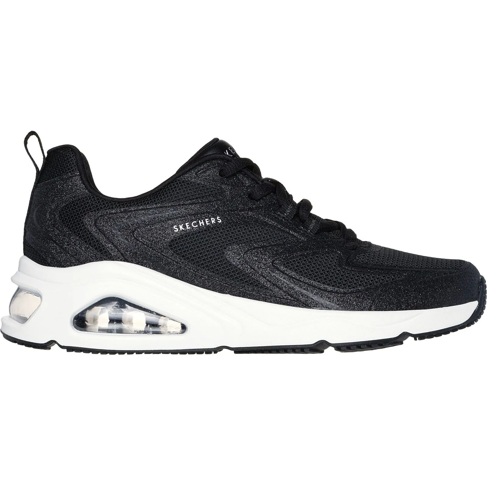 Skechers Tres-Air Uno Glit-Airy Women's Black Trainers