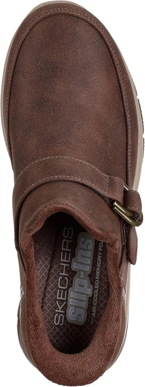 Skechers Women's Easy Going-Fun Habits-Hands Free Slip-ins Ankle Boot