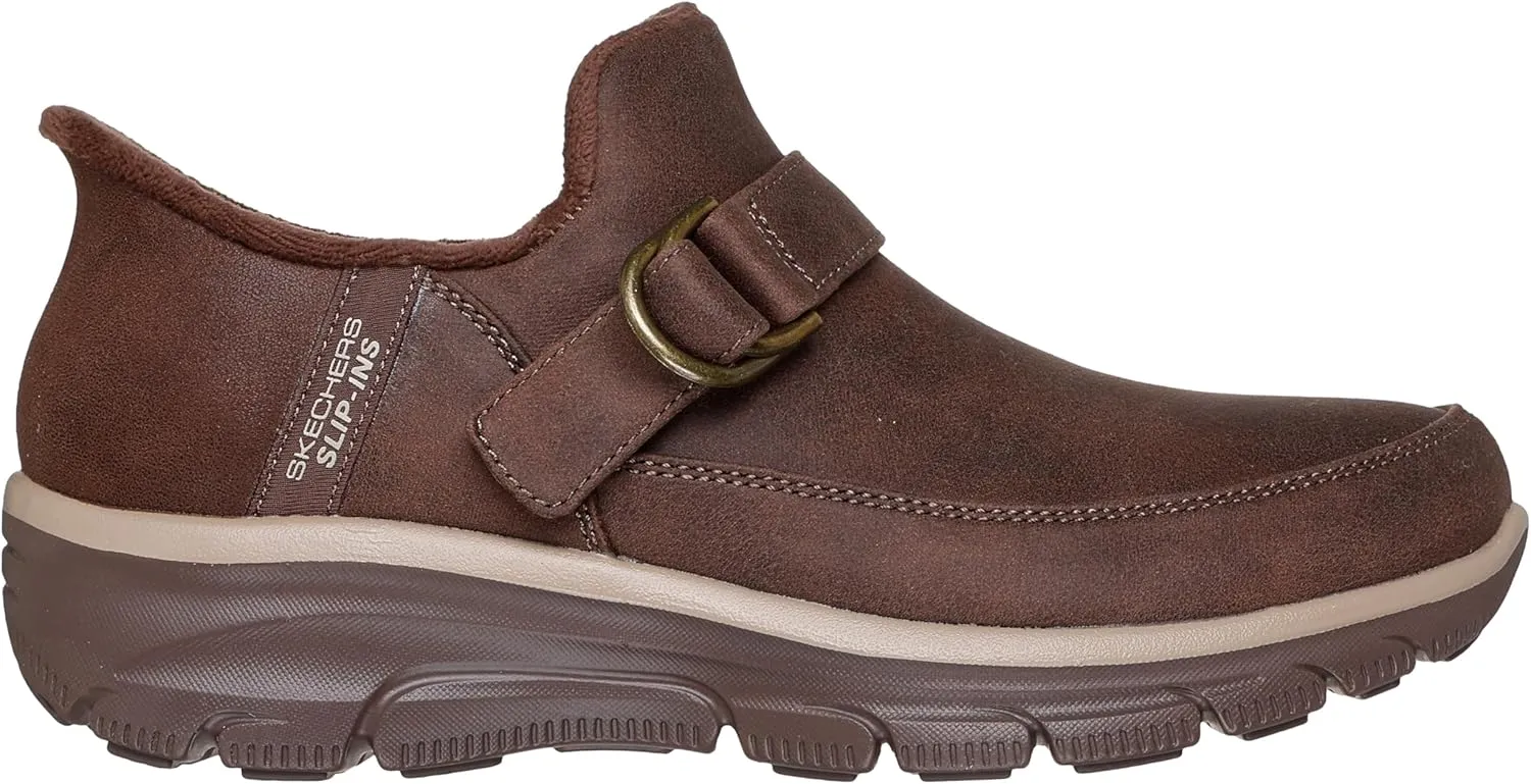 Skechers Women's Easy Going-Fun Habits-Hands Free Slip-ins Ankle Boot