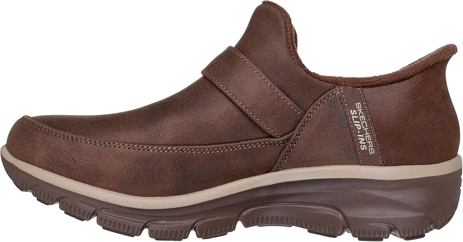 Skechers Women's Easy Going-Fun Habits-Hands Free Slip-ins Ankle Boot