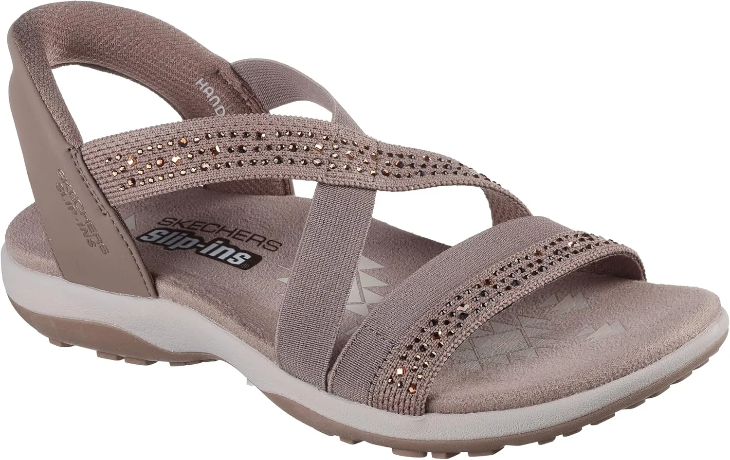 Skechers Women's Reggae Slim-Summer Sparkle Sandal