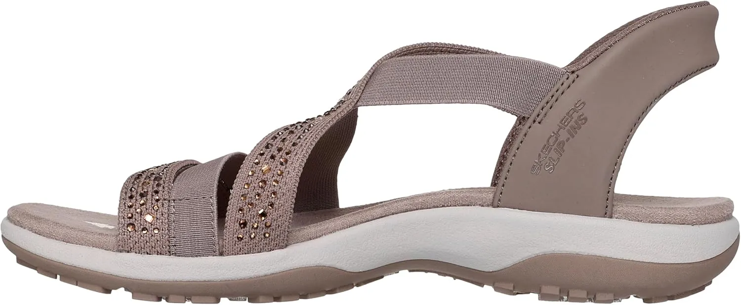 Skechers Women's Reggae Slim-Summer Sparkle Sandal