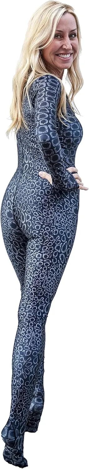 Slip Ins DiveSkins Zippered Full Body Diving Skin with Rash Guard, UV Protection for Surfing, Swimming, Diving, Snorkeling, Water Sports