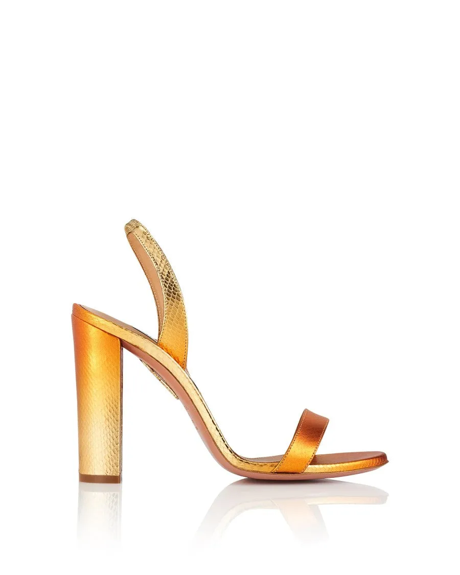 So Nude Block Sandal 105